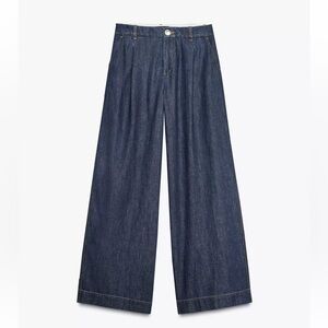 Zara Dark Blue Boot Cut Jeans